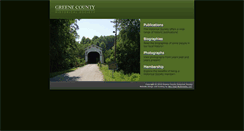 Desktop Screenshot of greenecountyhistoricalsociety.org